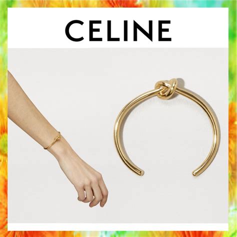 celine knot bracelet extra thin|Celine knot bracelet gold.